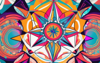 A kaleidoscope of vibrant