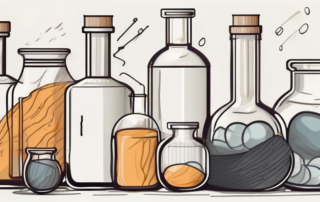 Various types of acids (like citric