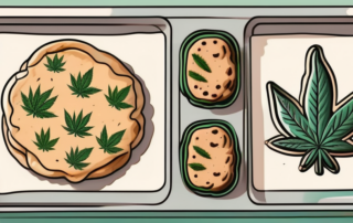 A variety of cookies on a baking tray