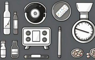 Various objects associated with different types of chronic consumption such as cigarettes