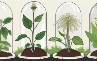 Various stages of growth of autoflower seeds