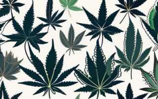 Both male and female cannabis flowers side by side