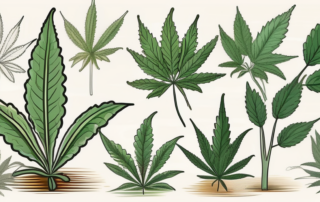 Different types of hemp plants with a spotlight on the cannabis sativa plant