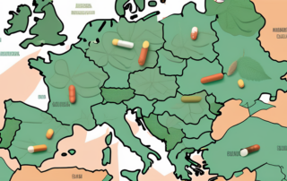 Various types of drugs like pills