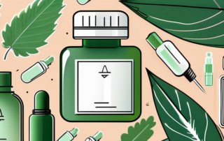 A variety of cbd products like oils