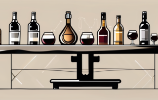 Various types of alcohol beverages such as wine