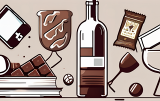 A variety of items such as a wine glass