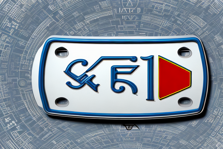 A german license plate with the initials "fs"