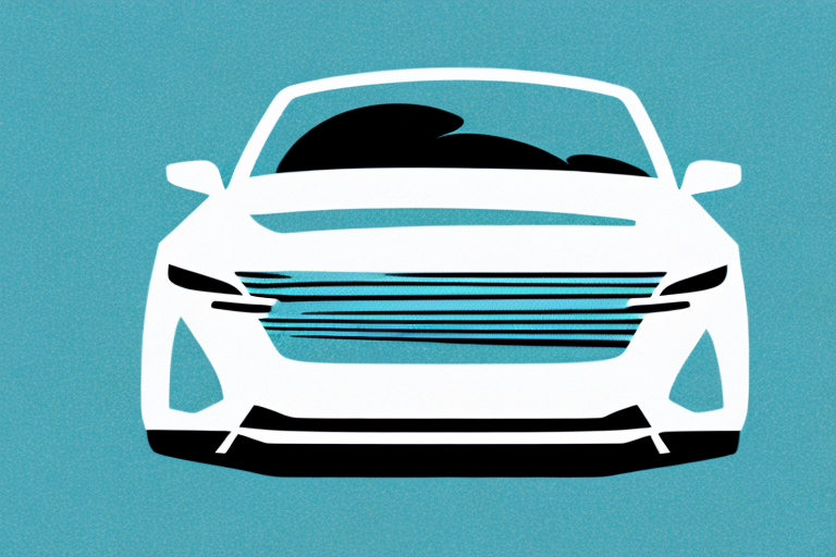 A car with its license plate blurred or obscured