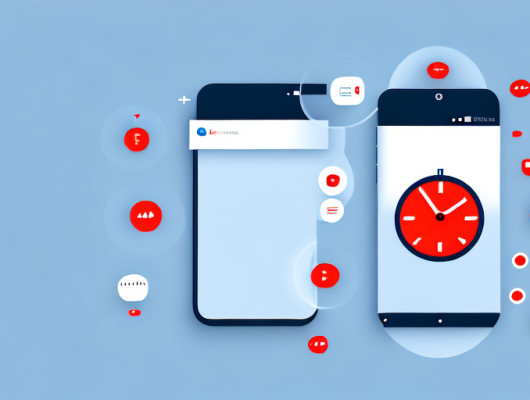 A smartphone displaying an open application with various registration fields