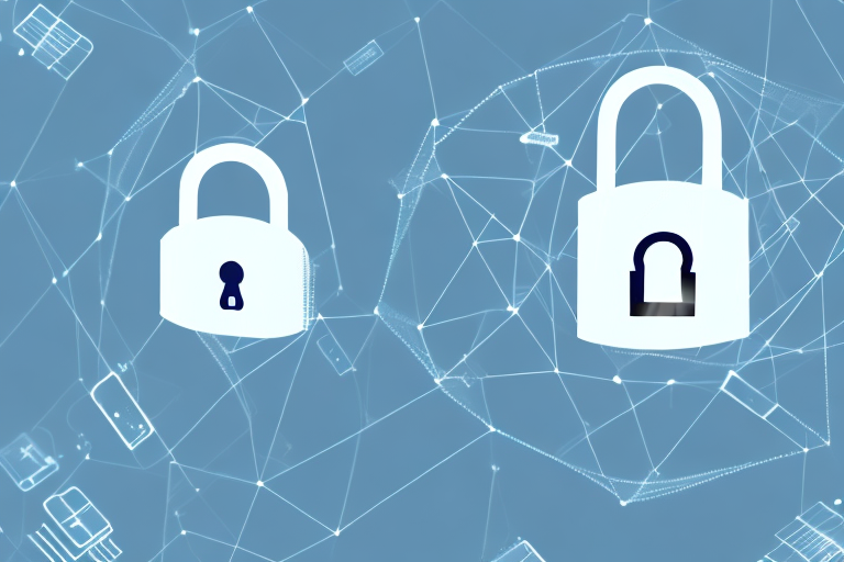A padlock symbolizing security