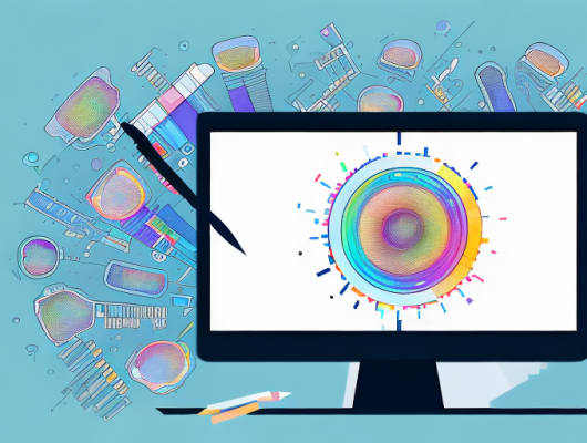 A computer screen displaying a photo editing software