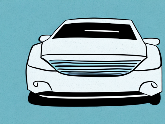 A car with a registration plate covered