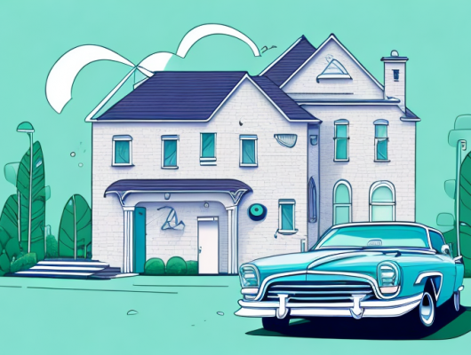 A car with its registration plates removed