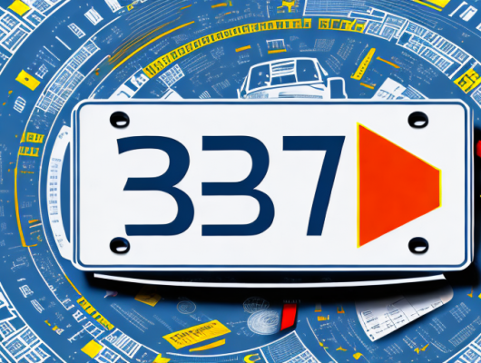 A german license plate with the letter 'b' prominently displayed