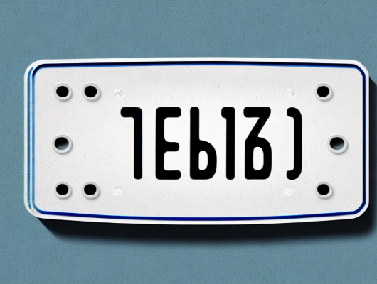A german license plate with the code bd 16