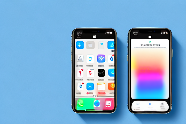 An iphone displaying an open photo editing app with various editing tools like brightness