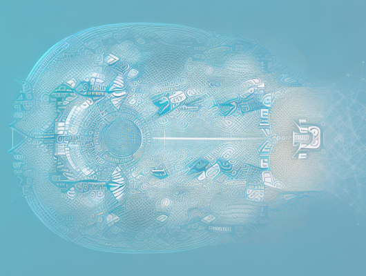 A computer screen displaying different morphing shapes and patterns