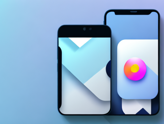 A smartphone displaying an unedited photo of a landscape on its screen