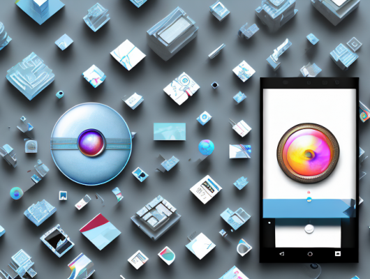 An android device displaying an image editing application with various editing tools
