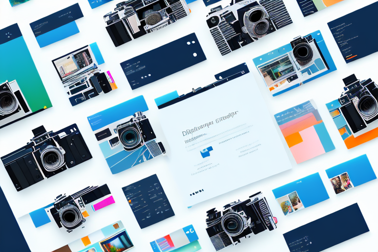 A well-organized digital photo library on a computer screen
