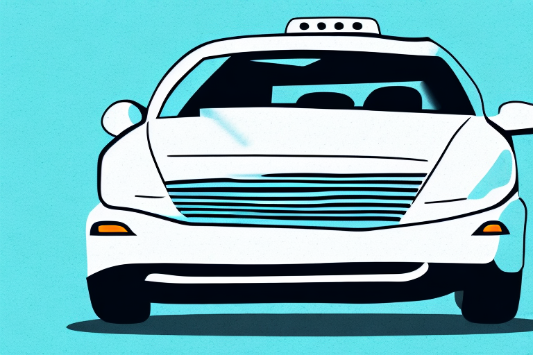 A camera pointed towards a car with a blurred license plate