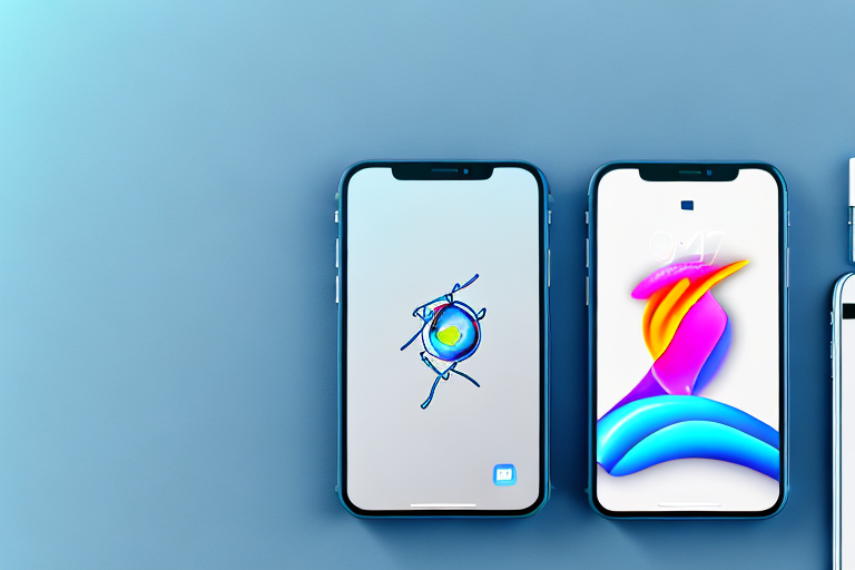 An apple device like an iphone or ipad