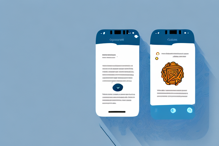 A smartphone displaying an open instagram-like app