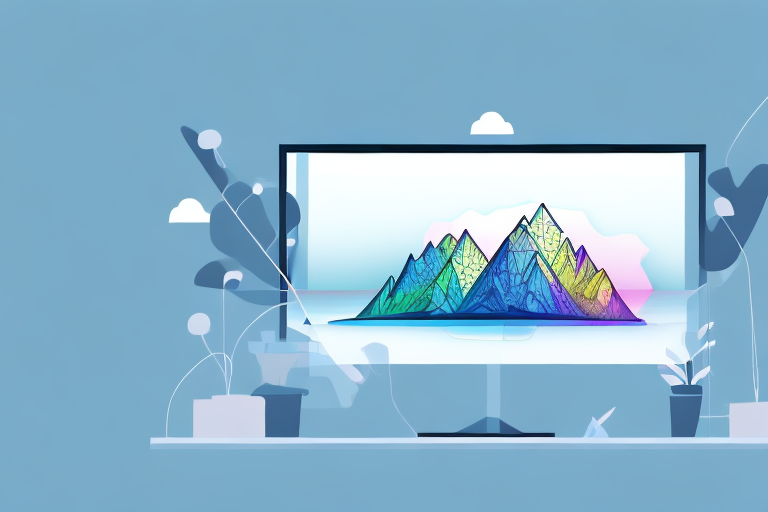 A computer screen displaying an image editing software