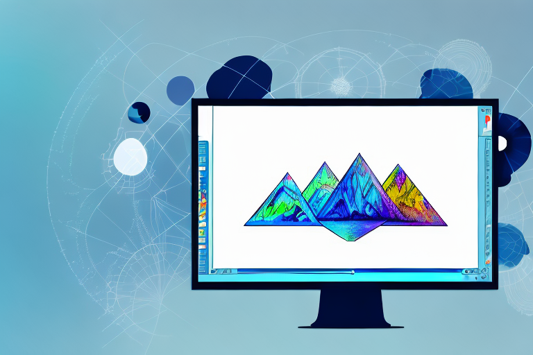 A computer screen displaying a photo editing software interface