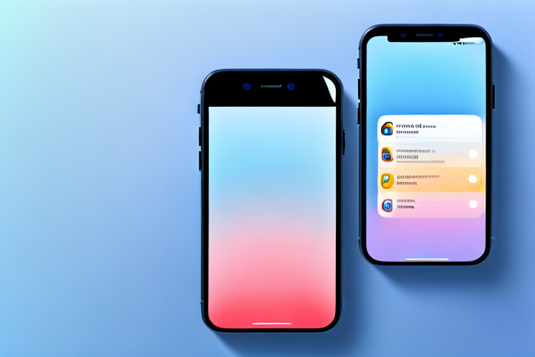 An iphone displaying the ios 16 interface with various tools highlighted