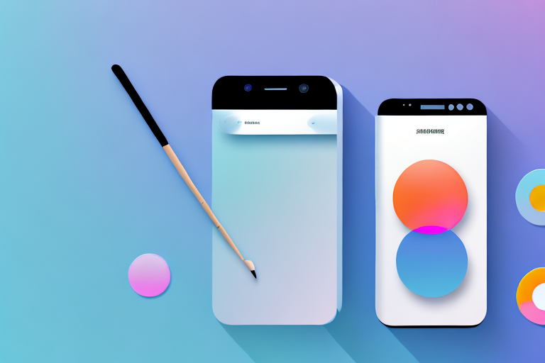 A smartphone displaying an open instagram story with a blank profile picture slot