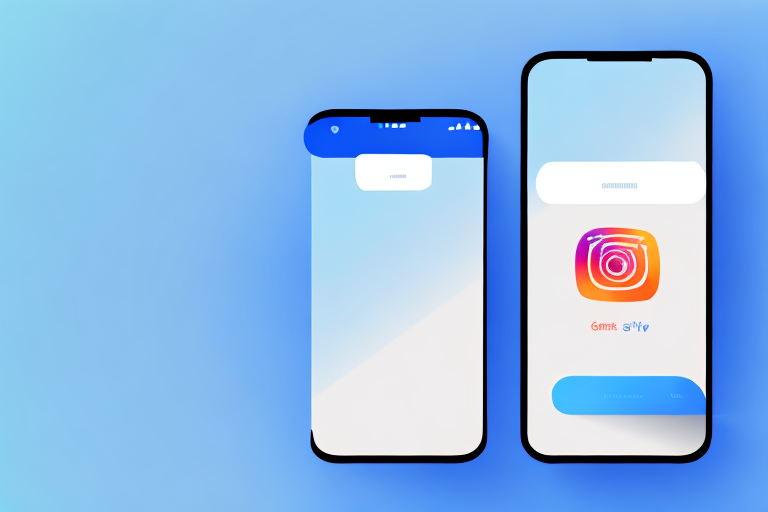 A smartphone screen displaying the instagram app interface