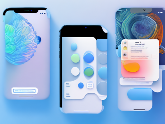 An iphone displaying the ios 16 interface with a selected image