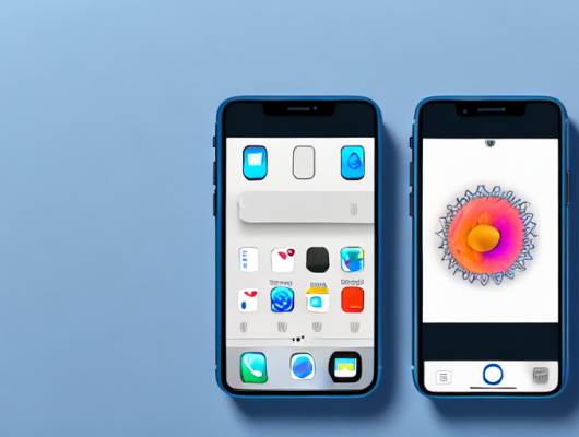 An iphone displaying an open image editing app with various tools