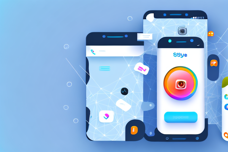 A smartphone displaying the instagram interface