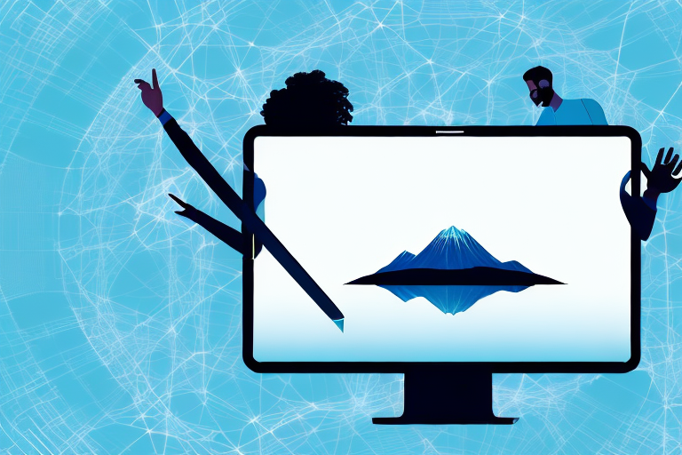 A computer screen with a photo editing software open