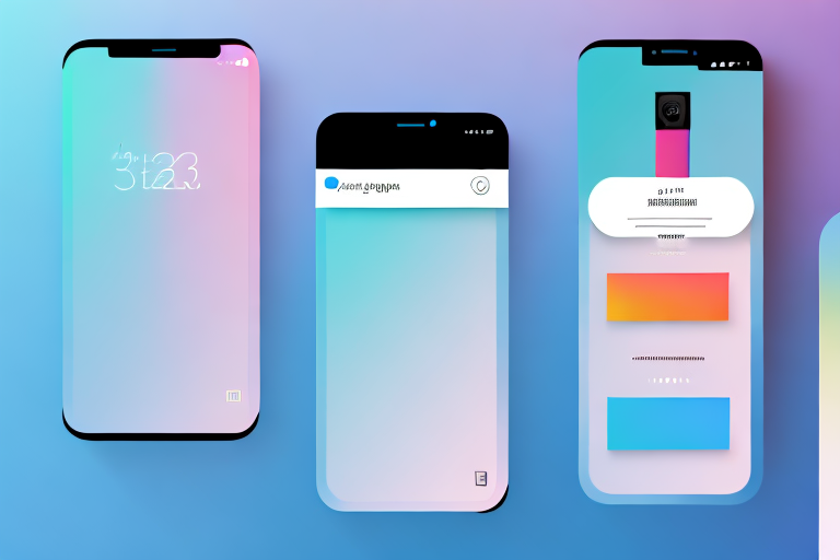 A smartphone displaying an open instagram story interface