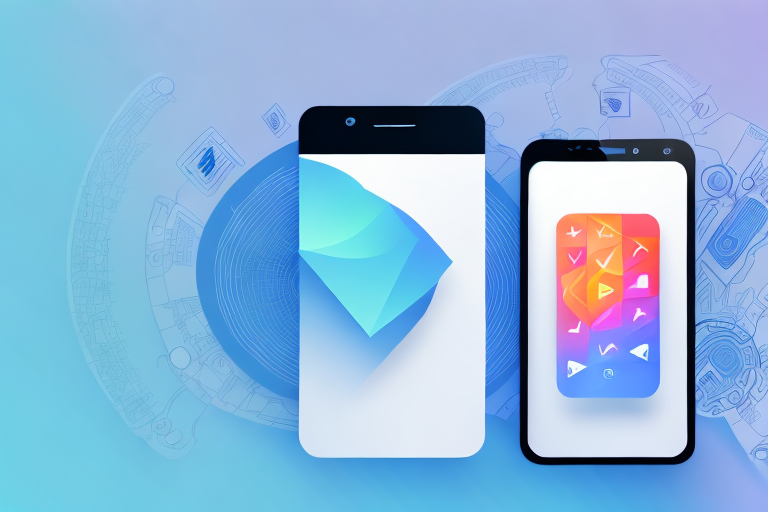 A smartphone displaying an open instagram app with a creative