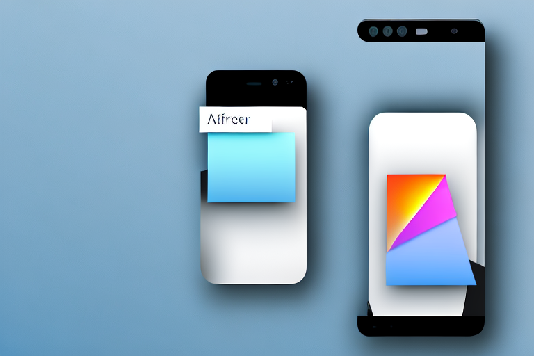 A smartphone displaying a photo editing app interface