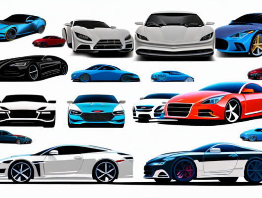 A dynamic and diverse collection of cars