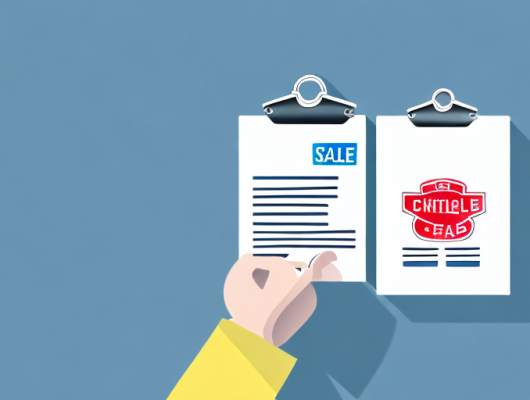 A car with a sales tag