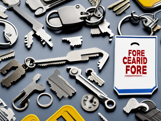 A used car with a "for sale" sign on it