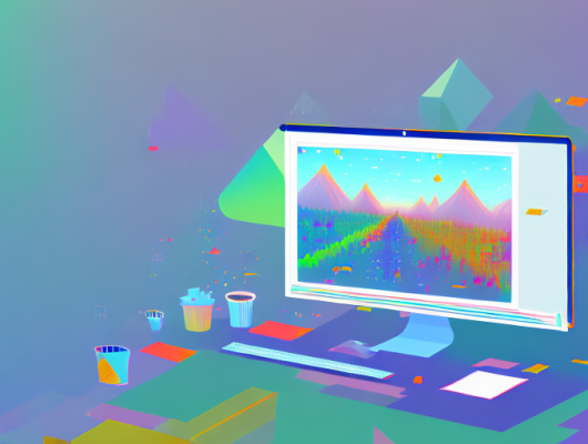 A computer screen showing an image editing software