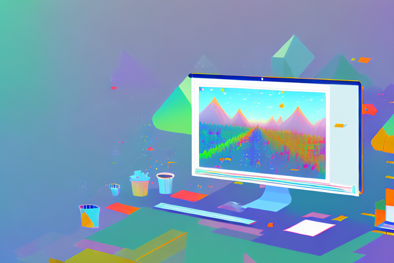 A computer screen showing an image editing software