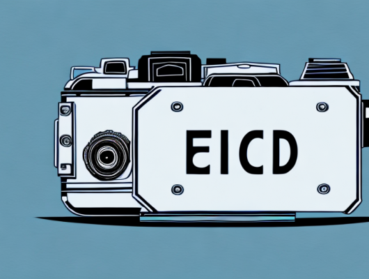 A camera focusing on a car's license plate