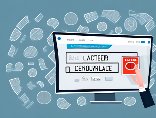 A computer screen displaying a car license plate