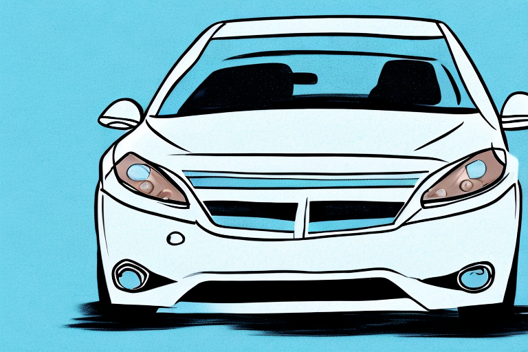 A private car parked on the street being photographed by a camera placed on a tripod