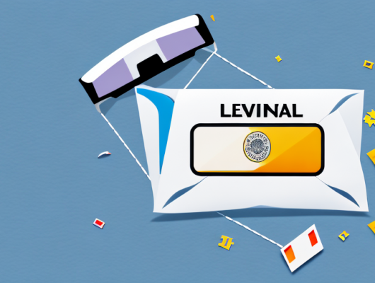 A car with a german license plate being placed into a postal envelope