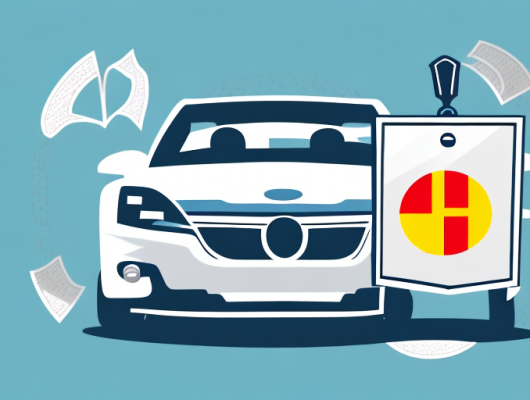 A car with a german license plate